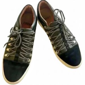 Swear London Redchurch Black Suede And Leather Shoes Size 43